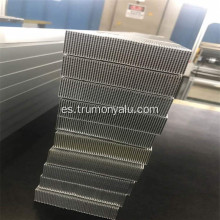 Tubo de microcanal de aluminio ultraancho de extrusión 3003